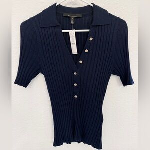 WHBM Button Front Collar PO